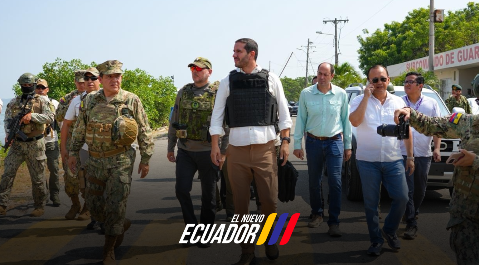 Gobierno de Daniel Noboa trabaja en la recuperación integral de Puerto Bolívar