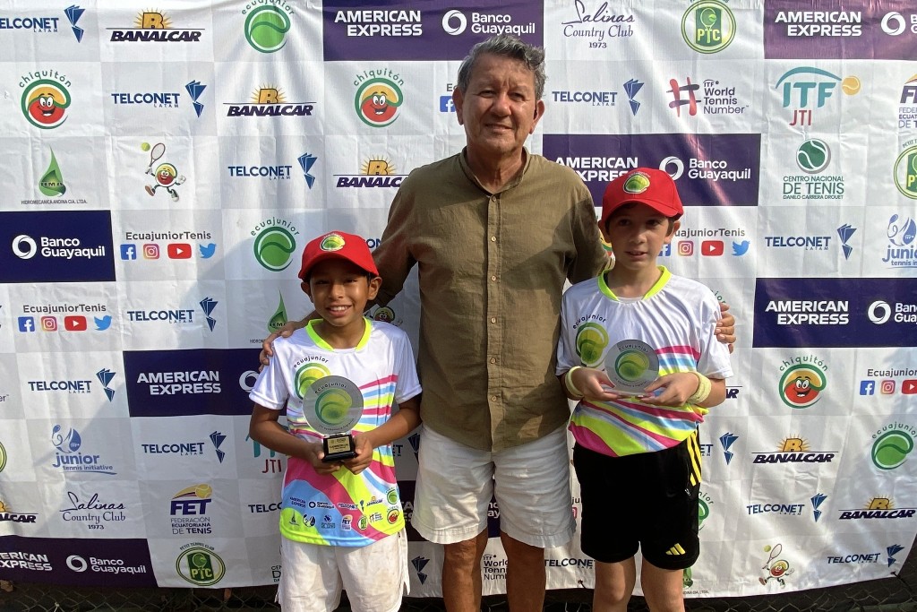 Bazán, Toledo y Rizzo, campeones de la quinta etapa de Ecaujunior