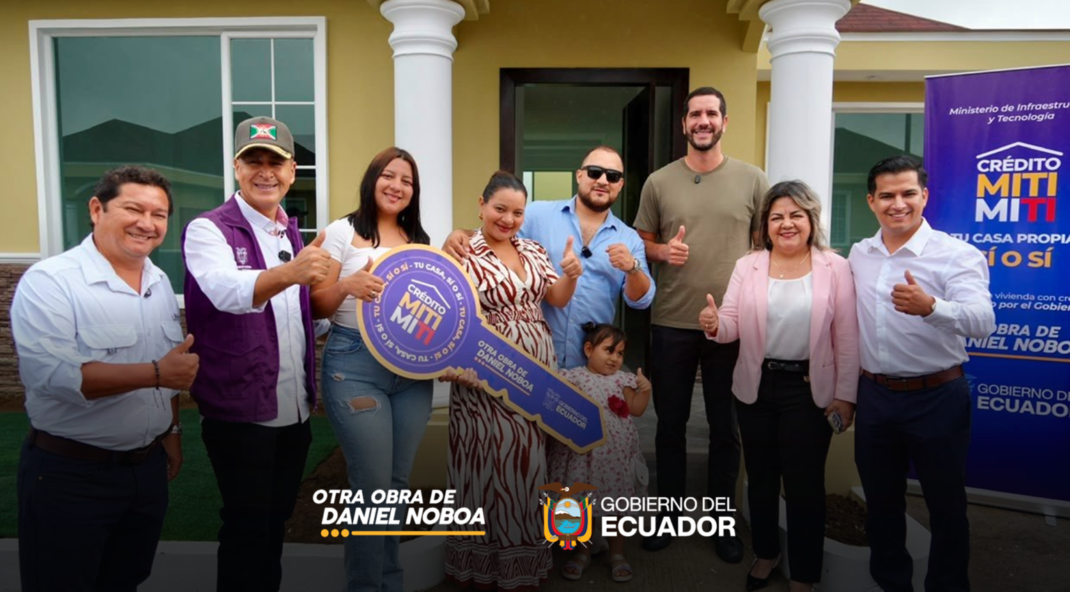 121 viviendas se suman a Santo Domingo para que más familias cumplan el sueño de la casa propia