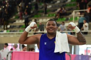 Gerlon Congo ganó el oro y el corazón del público de Rafaela en los Suramericanos