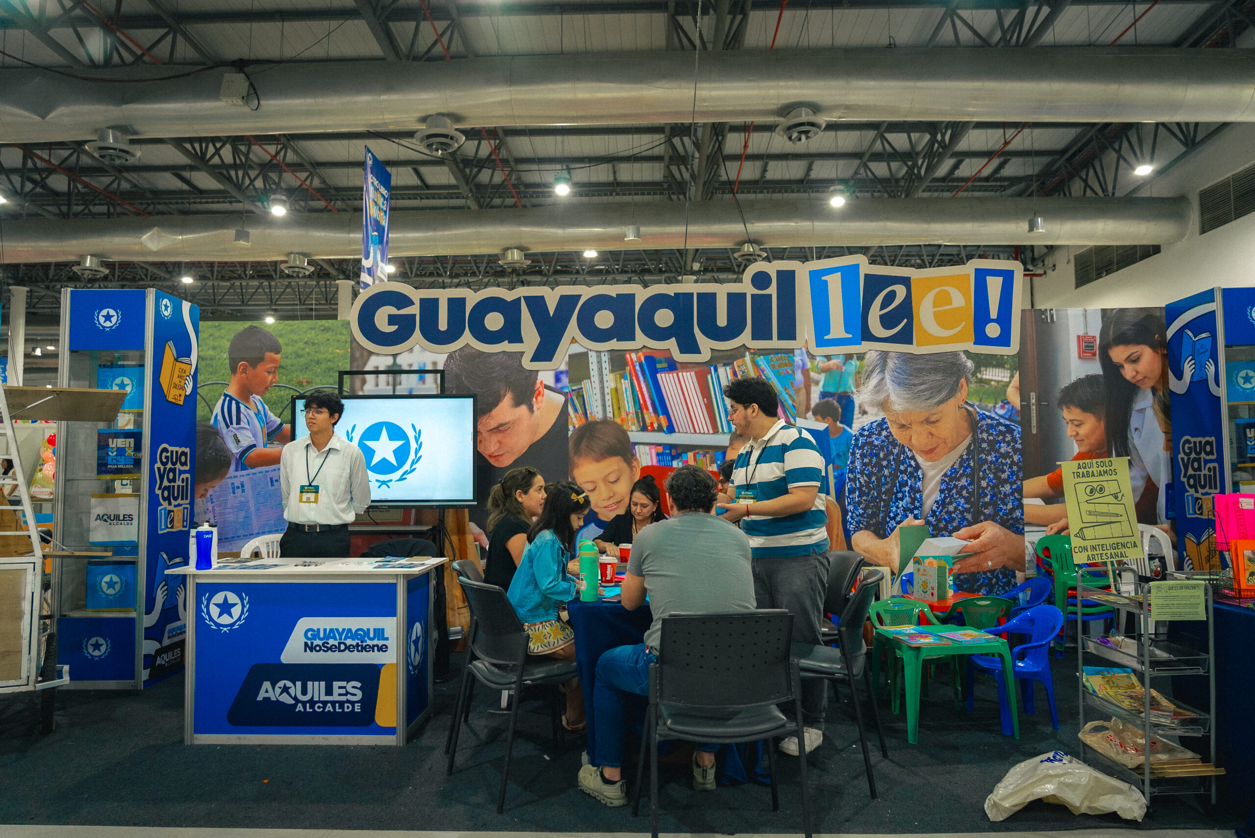 Cultura, lectura y creatividad marcaron la presencia municipal en la Feria Internacional del Libro