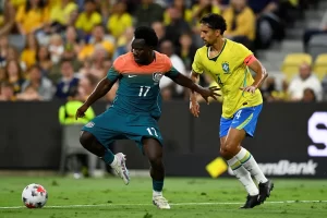 Rayan evita el bochorno y consigue el empate de Brasil con Australia