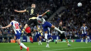 Doblete de Erling Haaland para triunfo del Manchester City sobre Porto en Liga de Campeoens