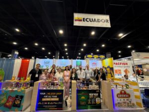 Cuatro empresas ecuatorianas presentan sus productos en feria internacional de Estados Unidos con el respaldo del Gobierno Nacional
