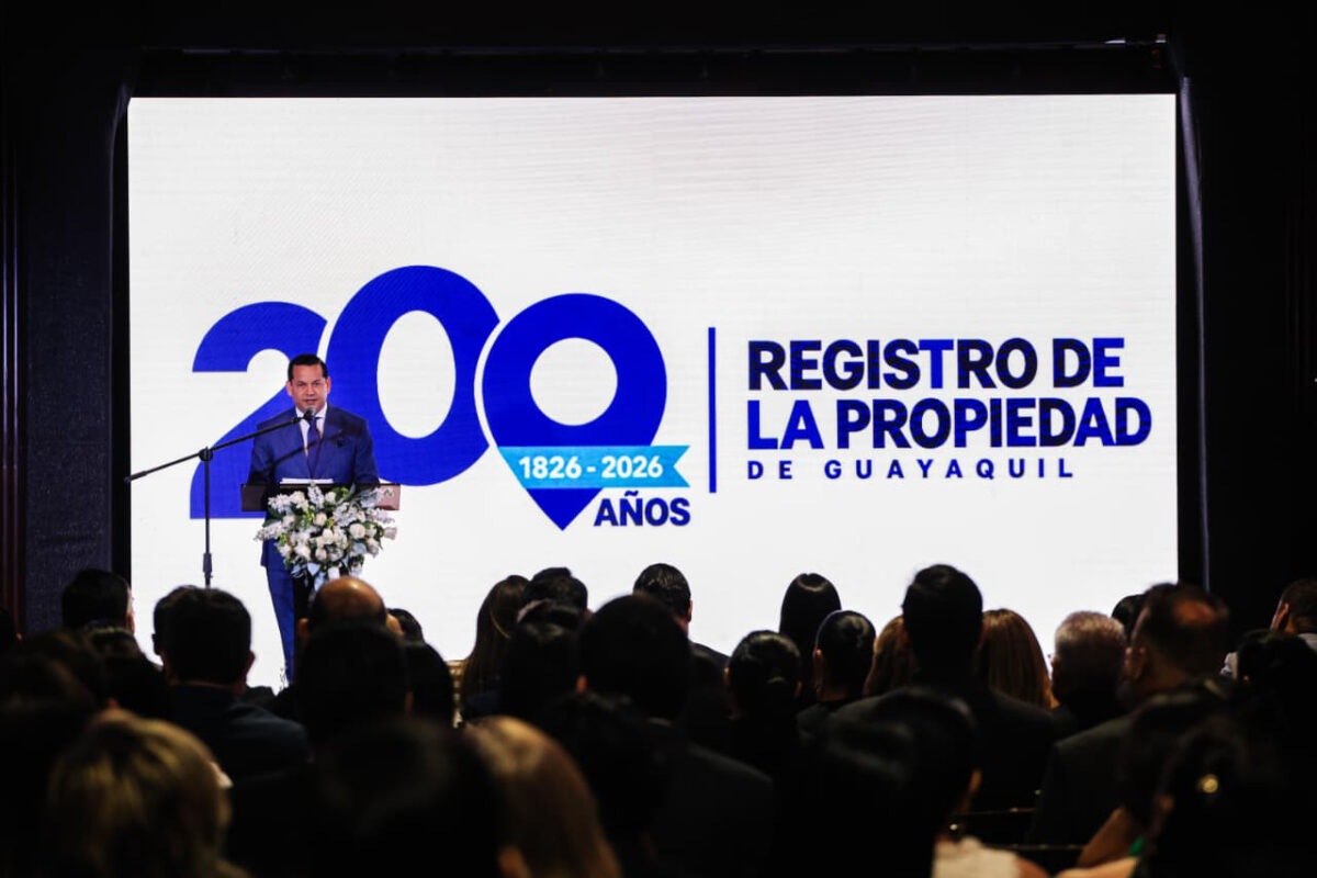 Registro de la Propiedad de Guayaquil conmemoró 200 años de historia y modernización institucional