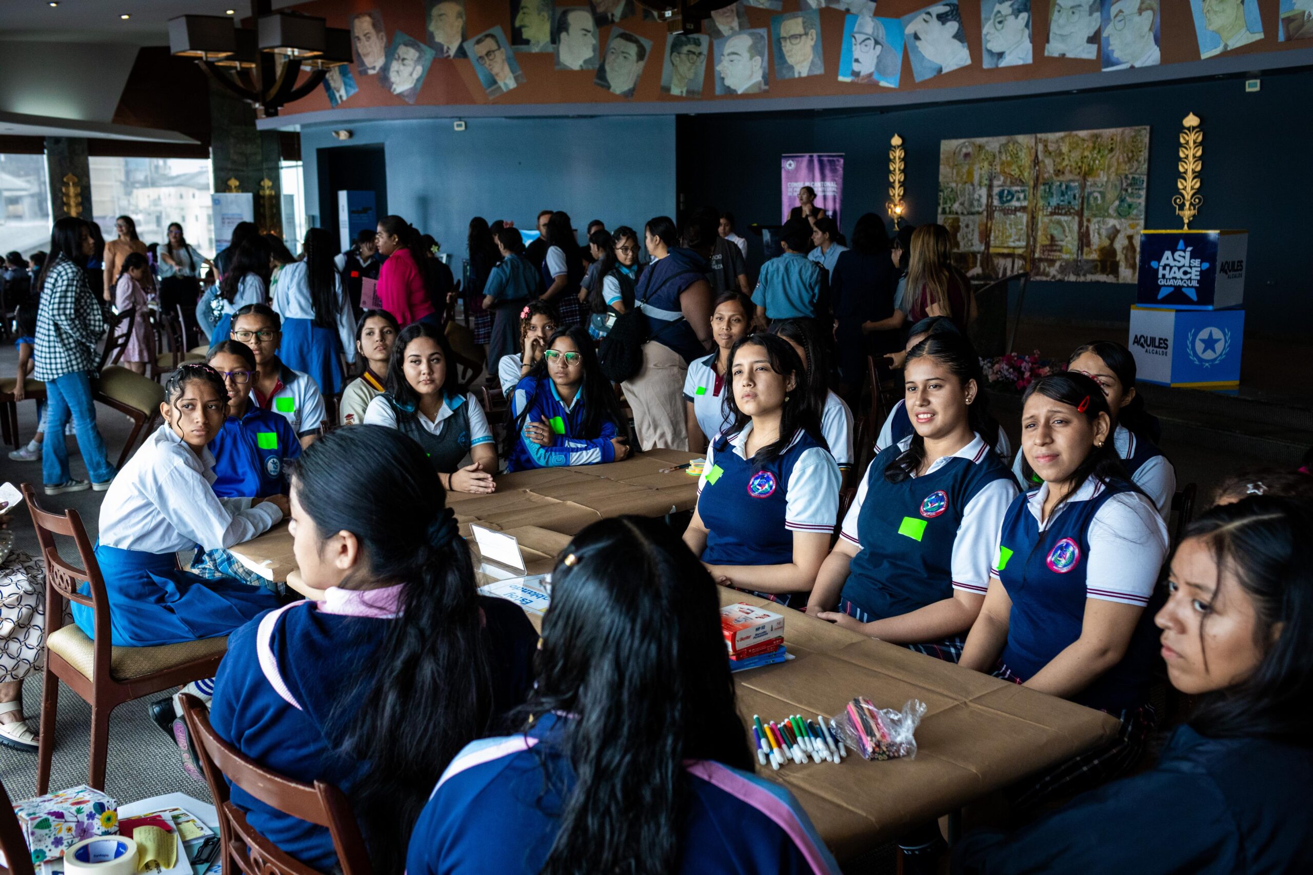 Estudiantes de siete instituciones educativas participaron en encuentro sobre derechos y protección