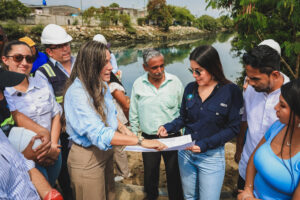 Obra de drenaje busca reducir inundaciones en el sector Renacer